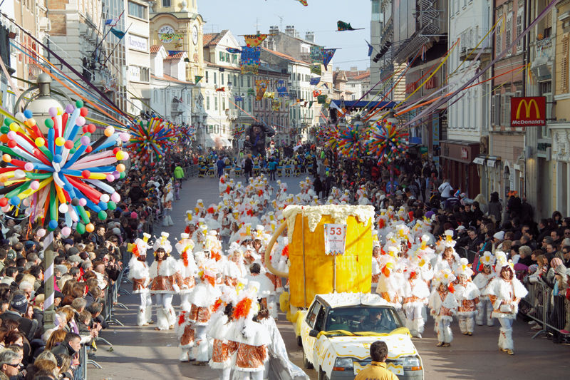 Хорватия, праздники, отдых, карнавал