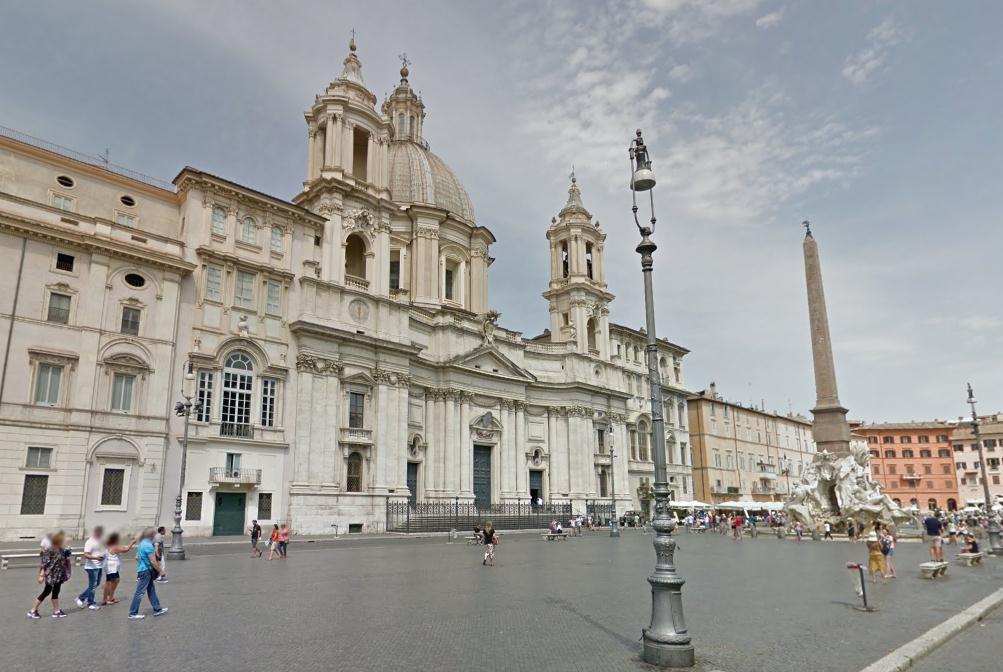 Церковь Сант-Аньезе-ин Агоне в Риме