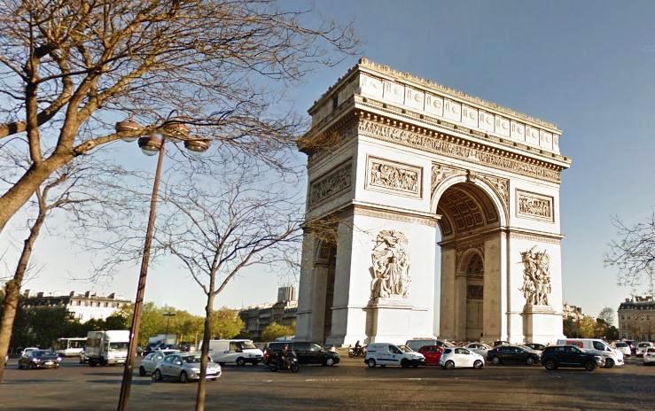 Триумфальная Арка Париж