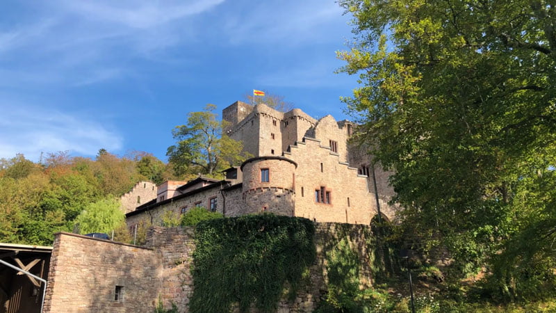 Castle hohenbaden baden-baden